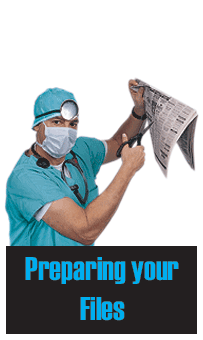 prepare your files